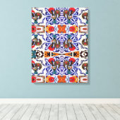 Portugiesische Designs Leinwand (Insitu (Holzboden))