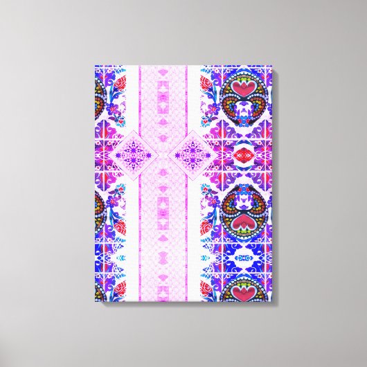 Portugiesische Designs Leinwand (Vorderseite)