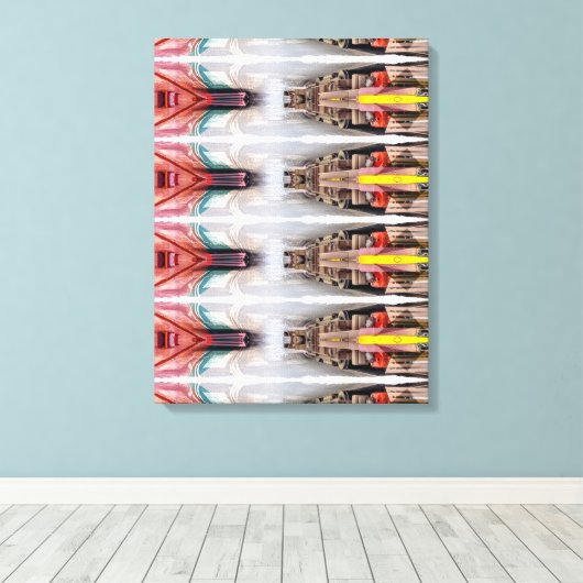 Portugiesische Designs Leinwand (Insitu (Holzboden))