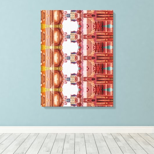 Portugiesische Designs Leinwand (Insitu (Holzboden))