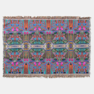 Portugiesische Designs Stretched Canvas Print Decke