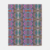 Portugiesische Designs Stretched Canvas Print Fleecedecke (Vorderseite)