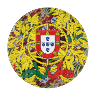 Portugiesische Entwürfe Kissen Schneidebrett