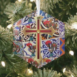 Portugiesische Entwürfe  Ornament Aus Glas