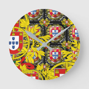 Portugiesische Entwürfe  Runde Wanduhr