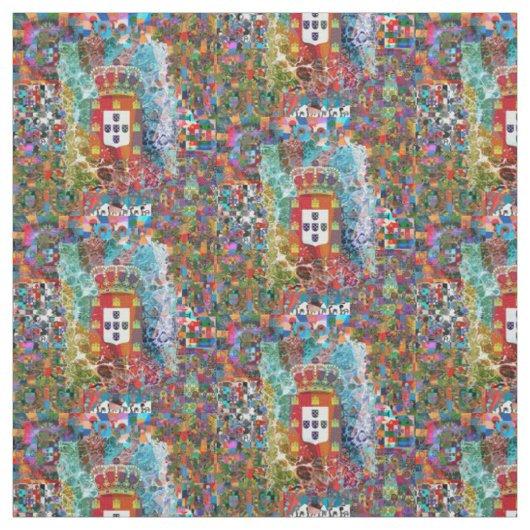 Portugiesische Entwürfe Stoff (Muster)