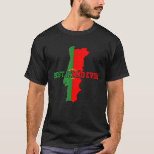 Portugiesische Flagge als beste Irmão je Portugal T-Shirt