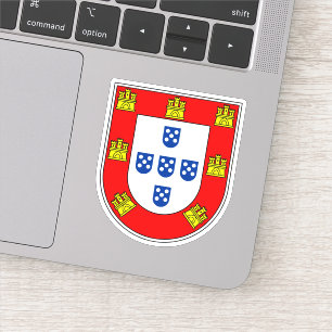 Portugiesische Flagge Aufkleber