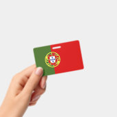 Portugiesische Flagge Ausweis (Handheld)