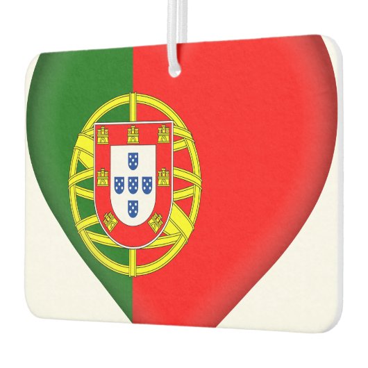 Portugiesische Flagge Autolufterfrischer (Links)