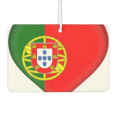 Portugiesische Flagge Autolufterfrischer (Vorderseite)