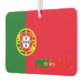 Portugiesische Flagge Autolufterfrischer (Links)
