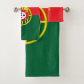portugiesische Flagge Badhandtuch Set (Insitu)