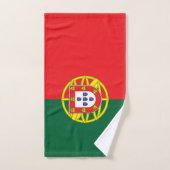 portugiesische Flagge Badhandtuch Set (Handtuch)