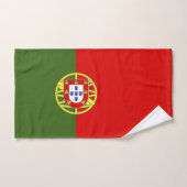 Portugiesische Flagge Badhandtuch Set (Handtuch)