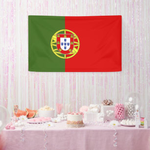 Portugiesische Flagge Banner