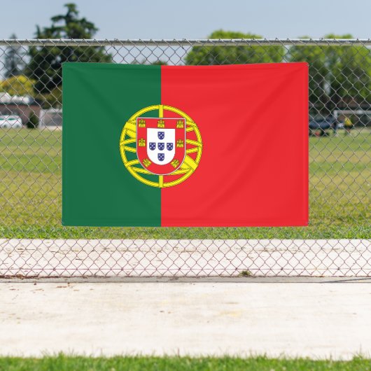 portugiesische Flagge Banner (Insitu)