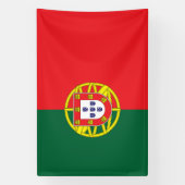 portugiesische Flagge Banner (Vertikal)