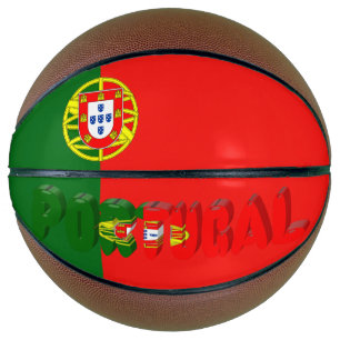 Portugiesische Flagge Basketball