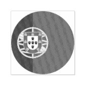 Portugiesische Flagge: Benutzerdefiniert 1,5" x 1, Permastempel (Design)