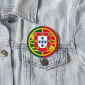 Portugiesische Flagge Button (Beispiel)