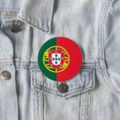 Portugiesische Flagge Button (Beispiel)