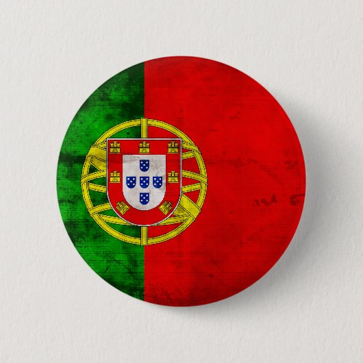 Portugiesische Flagge Button (Vorderseite)