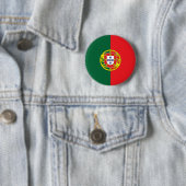 portugiesische Flagge Button (Beispiel)
