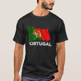 Portugiesische Flagge - Coole portugiesische Grafi T-Shirt