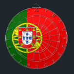 portugiesische Flagge Dartscheibe<br><div class="desc">portugiesische Flagge</div>