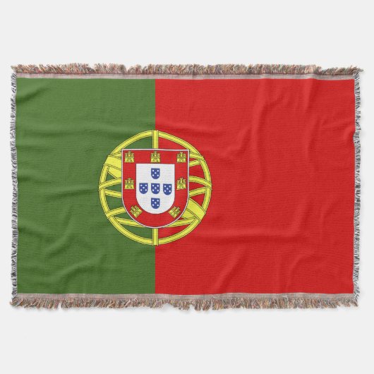 Portugiesische Flagge Decke (Vorderseite)