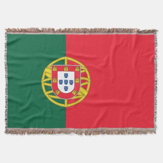 Portugiesische Flagge Decke (Vorderseite)