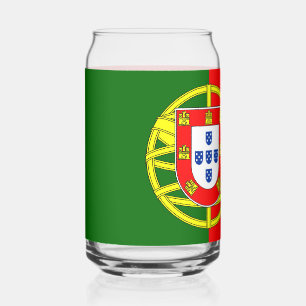 Portugiesische Flagge Dosenglas