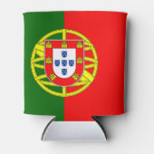 portugiesische Flagge Dosenkühler (Vorderseite)