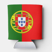 portugiesische Flagge Dosenkühler (Rückseite)