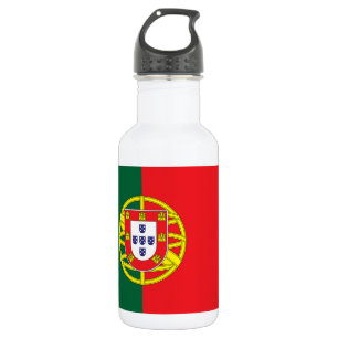 portugiesische Flagge Edelstahlflasche