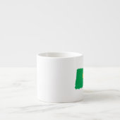 Portugiesische Flagge Espressotasse (Vorderseite)