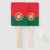 Portugiesische Flagge Fächer (Vorne und Hinten)
