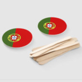 Portugiesische Flagge Fächer (Non-assembled)