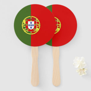 Portugiesische Flagge Fächer