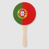 Portugiesische Flagge Fächer (Vorderseite)