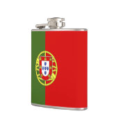Portugiesische Flagge Flachmann (Links)