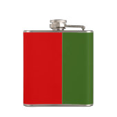 Portugiesische Flagge Flachmann (Rückseite)