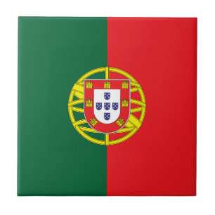 portugiesische Flagge Fliese