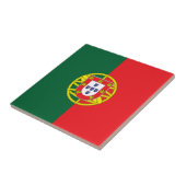 portugiesische Flagge Fliese (Seite)