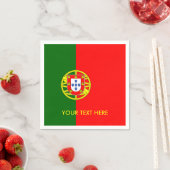 Portugiesische Flagge für Party-Servietten Serviette (Beispiel)
