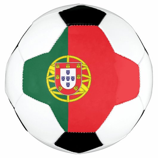 portugiesische Flagge Fußball (Vorderseite)