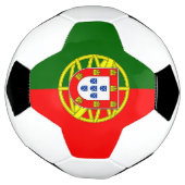 portugiesische Flagge Fußball (Gedreht)