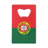 portugiesische Flagge Geldbeutel Flaschenöffner (Rückseite)