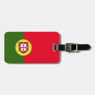 Portugiesische Flagge Gepäckanhänger